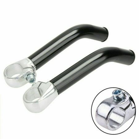 1 pair 22.2mm aluminum Alloy Bicycle bar ends lock on mountain bike smooth Racing